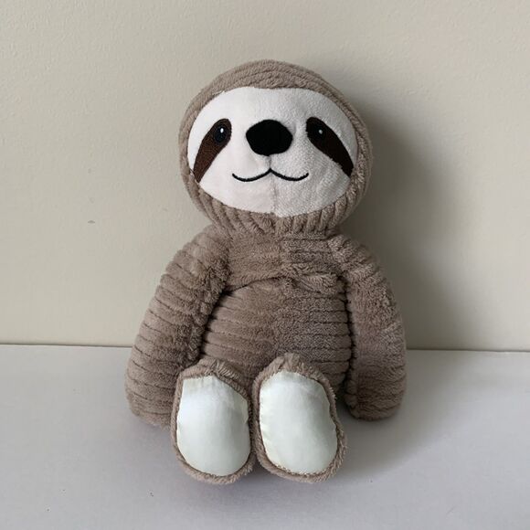 Warmies Sloth Weighted Plush Stuffed Animal Microwavable Lavender Scent - Picture 1 of 11